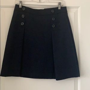 Ann Taylor navy mini skirt